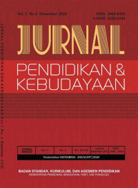 Jurnal Pendidikan Kebudayaan