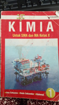 Image of Kimia Untuk SMA dan  MA Kelas X