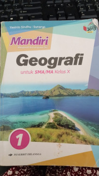 Image of Mandiri Geografi Untuk SMA/MA Kleas X