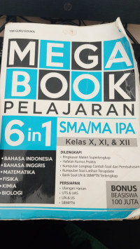 Image of MEGA BOOK PELAJARAN