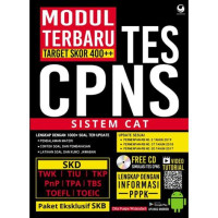 Modul Terbaru Target 400+ Tes CPNS Sistem CAT