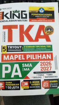 Image of TKA Mapel Pilihan IPA SMA/MA 2026/2027